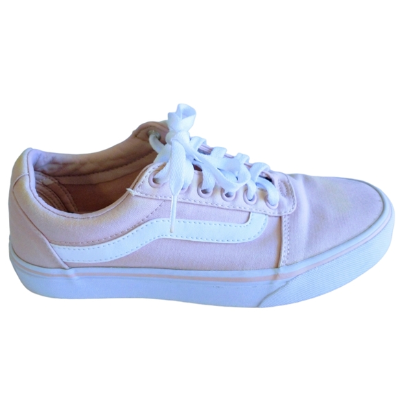 Vans Old Skool Pale Pink Women's Shoes - Picture 3 of 12